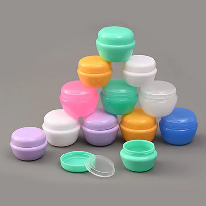 5-30g Face Cream Cosmetic Jar, Refillable Bottles Travel Sample Box