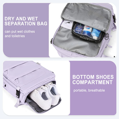 Travel Carry On Backpack, TSA Laptop Backpack Flight Approved,