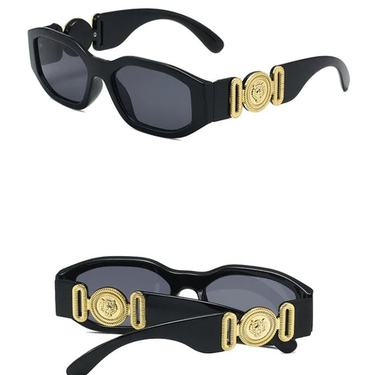 New Retro Irregular Square Shades with UV400 lens