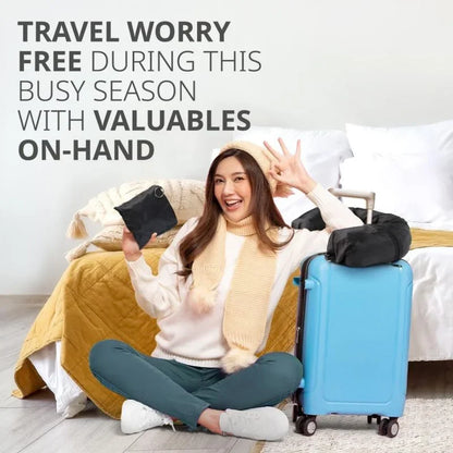 Stuffable Neck Pillowcase, Multifunctional U-shaped Pillow Cushion