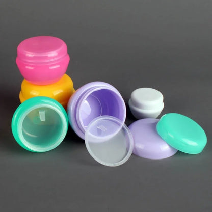 5-30g Face Cream Cosmetic Jar, Refillable Bottles Travel Sample Box