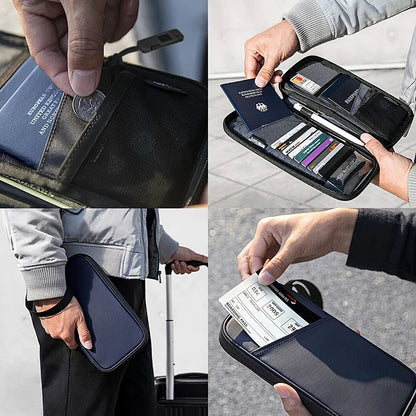 New Travel Wallet, Multifunction Purse passport, cash, cards and ID