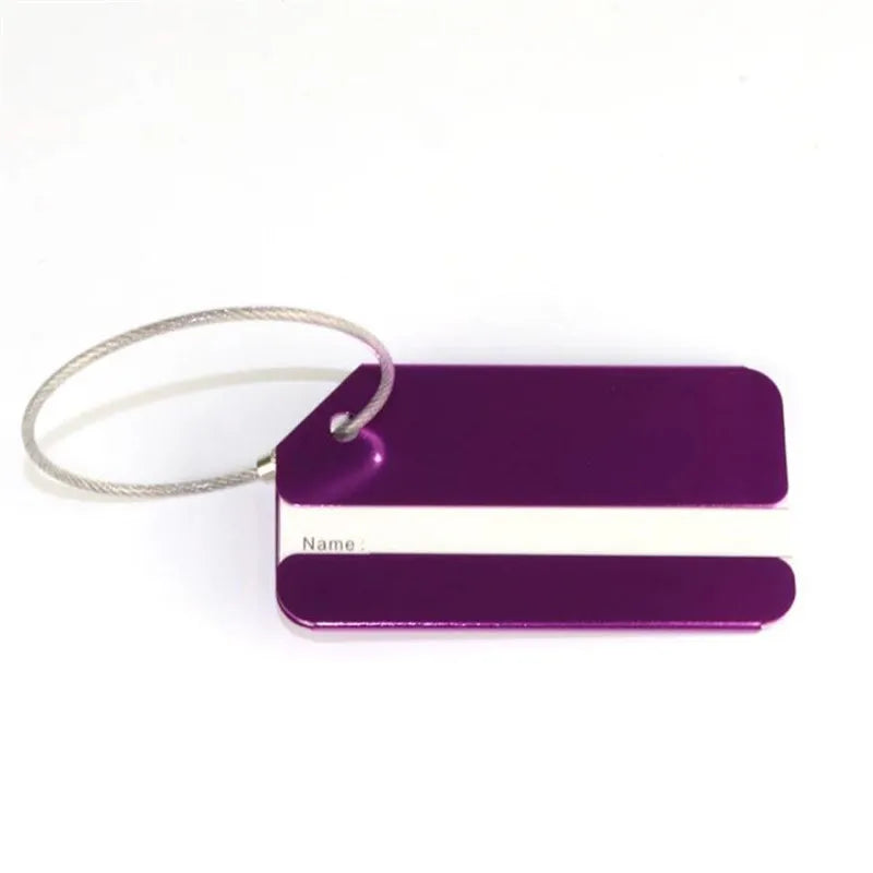 Aluminum Luggage name Tag
