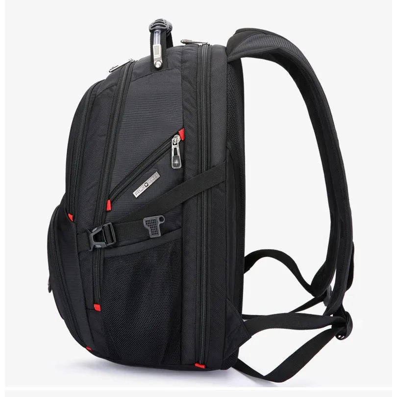 Swiss-Multifunctional bag 17 Inch Laptop Backpack, USB Charging Port,