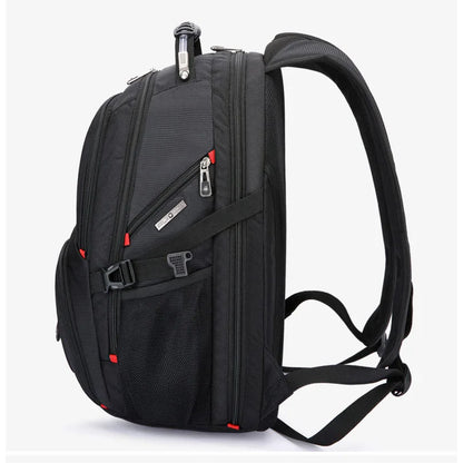 Swiss-Multifunctional bag 17 Inch Laptop Backpack, USB Charging Port,
