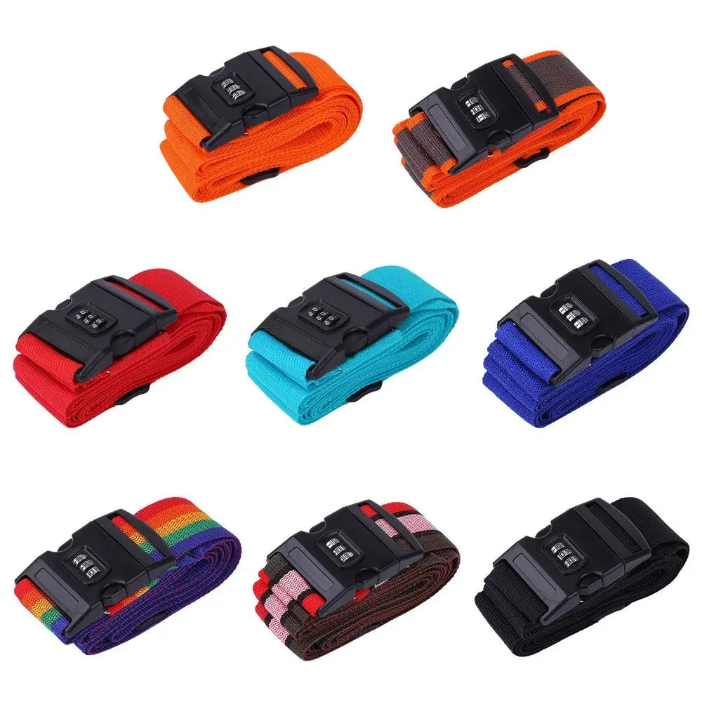 Luggage Buckle Strap with Anti-theft Password Lock