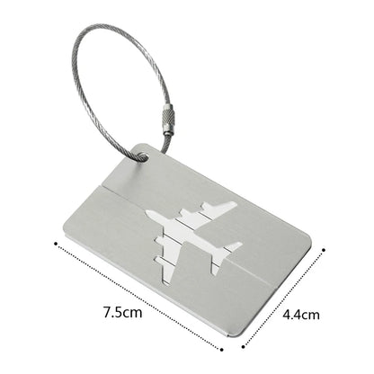 1PC Aluminum Alloy Travel Luggage Tags