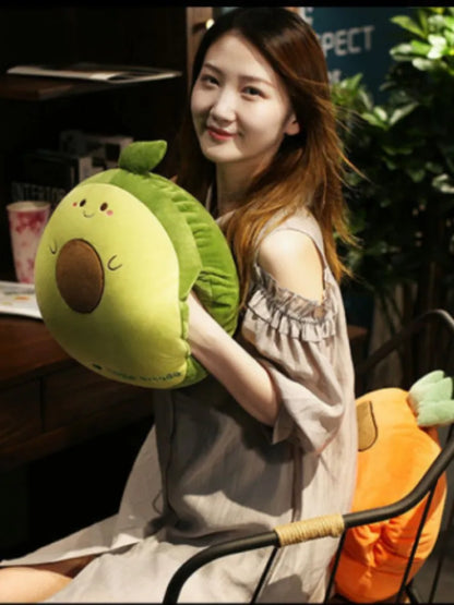 3 In1 Stuffed Hand Warmer Bag Cartoon Animal Pillow/Blanket
