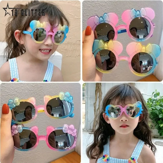 Children Round Star Cartoon Sunglasses