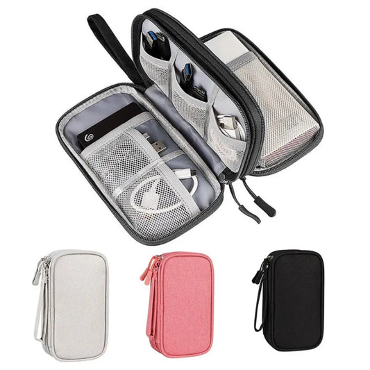 NEW waterproof Travel Cable Storage Organizers Pouch For Cable Cord