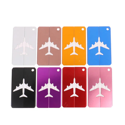 1PC Aluminum Alloy Travel Luggage Tags