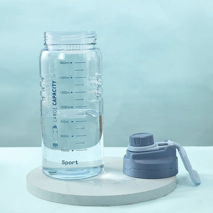 1.5 Liter Sport Water Bottle with Filter 2200ml Large Capacity Drinking Kettle