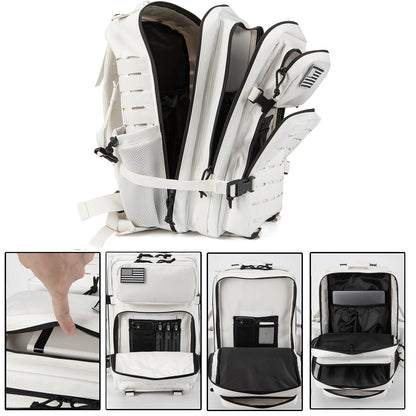 Tactical Military Backpack with Bottle Holder