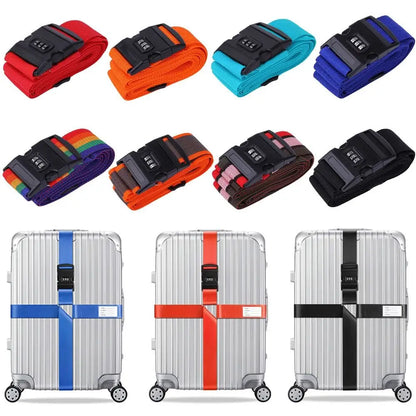 Luggage Buckle Strap with Anti-theft Password Lock