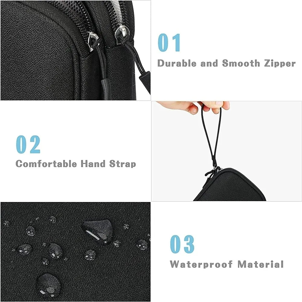 NEW waterproof Travel Cable Storage Organizers Pouch For Cable Cord