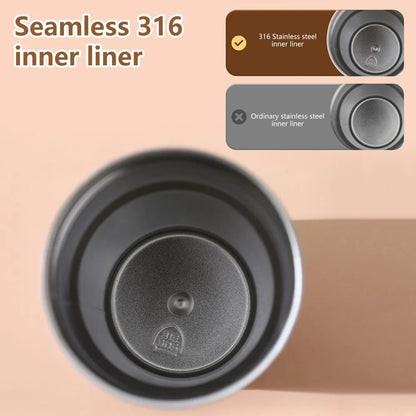 Double-layer Stainless Steel Vacuum Insulated Cup With Intelligence Temperature Display
