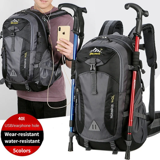 New Nylon Waterproof Outdoor Travel Backpack