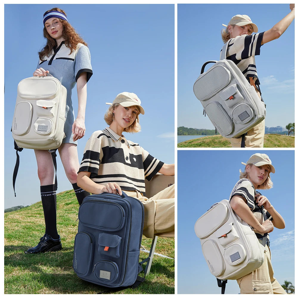Unisex Travel Bag 18 Inch Waterproof with Laptop Pouch