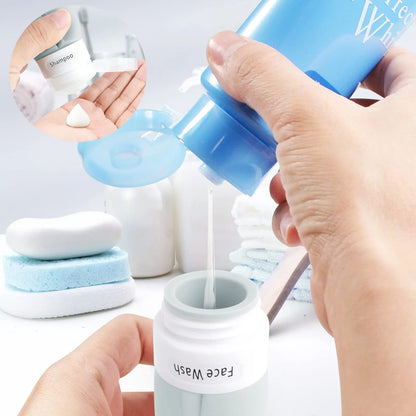 Travel Bottles, Leak Proof BPA Free Refillable Squeezable Silicone Tubes