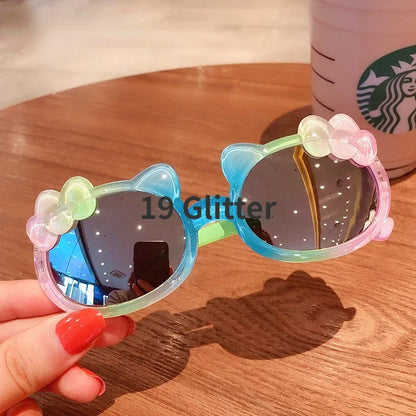 Children Round Star Cartoon Sunglasses