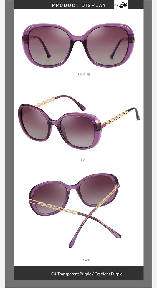 Ladies Polarized Driving Sunglasses In Ultraviolet Uv400 Protection