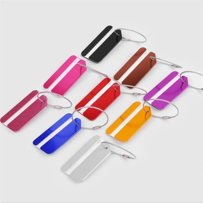 Aluminum Luggage name Tag