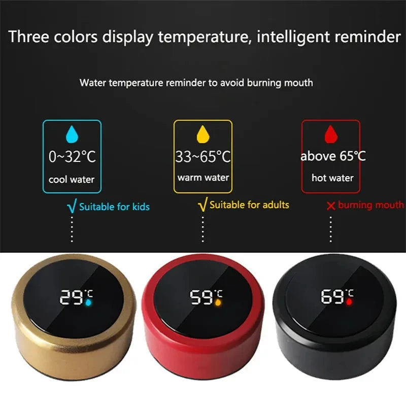 500ml Intelligent Temperature Cold/Hot Stainless Steel Vacuum Flask