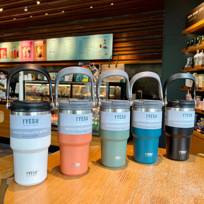 Stainless Steel Cold and Hot Double-layer Insulated Jug