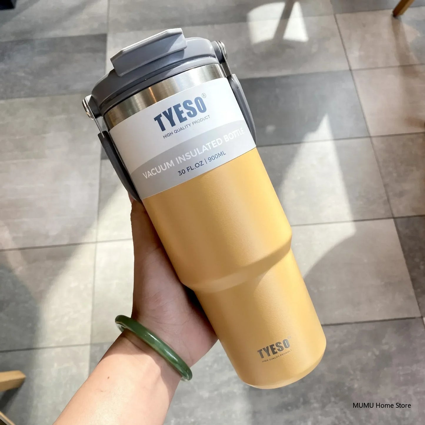 Stainless Steel Cold and Hot Double-layer Insulated Jug