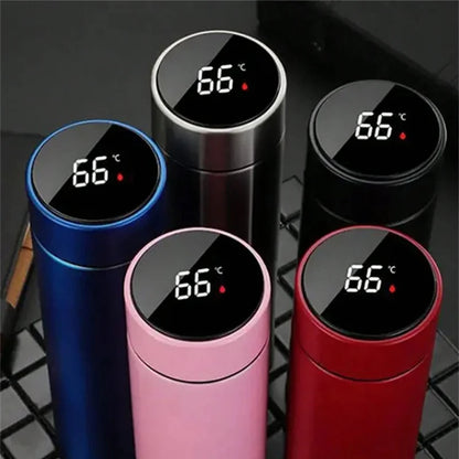 500ml Intelligent Temperature Cold/Hot Stainless Steel Vacuum Flask