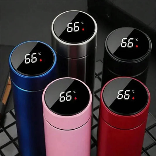 500ml Intelligent Temperature Cold/Hot Stainless Steel Vacuum Flask
