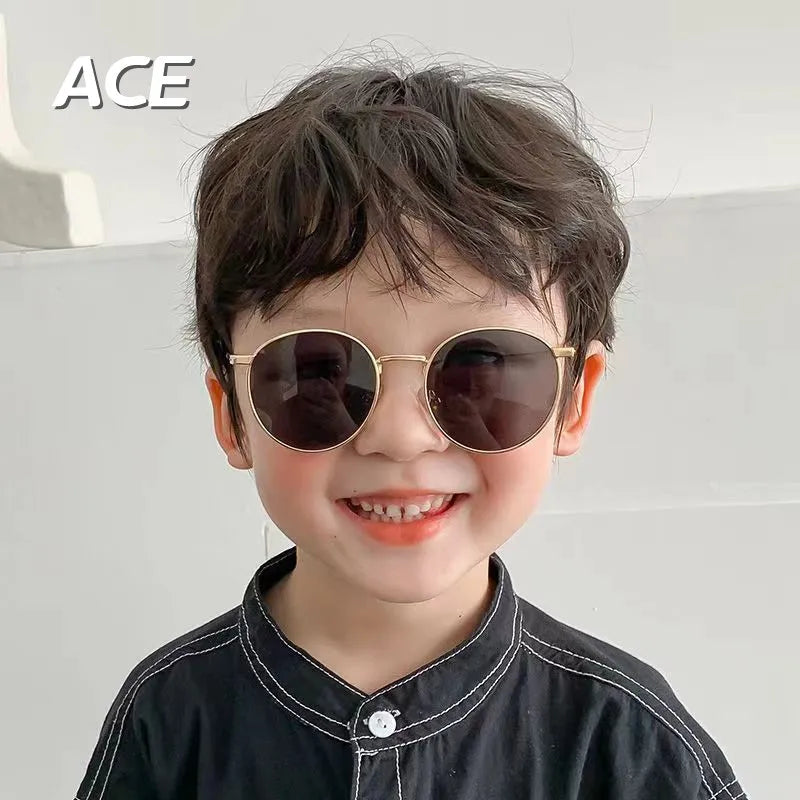 Kids Classic Aviation Mirrored sunglasses For Boy And Girl