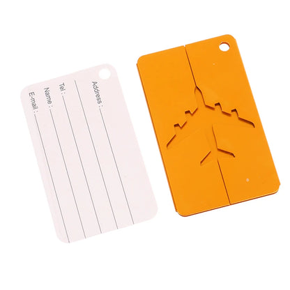 1PC Aluminum Alloy Travel Luggage Tags