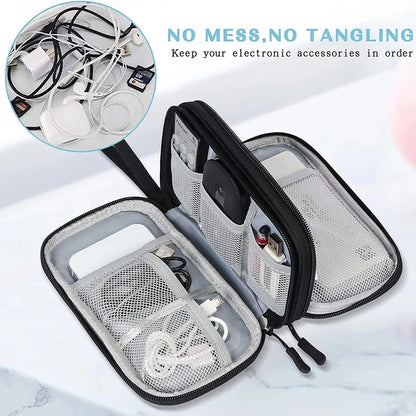 NEW waterproof Travel Cable Storage Organizers Pouch For Cable Cord