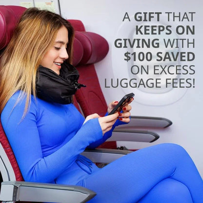 Stuffable Neck Pillowcase, Multifunctional U-shaped Pillow Cushion