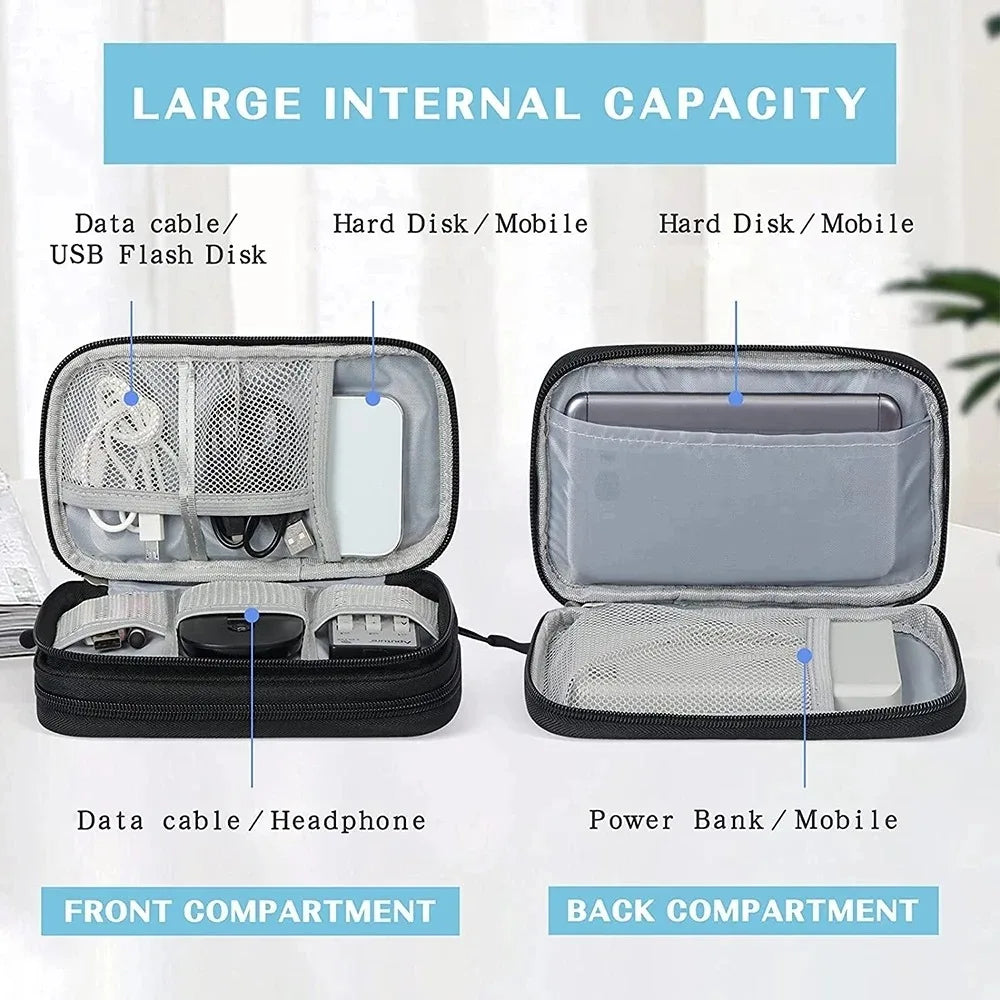 NEW waterproof Travel Cable Storage Organizers Pouch For Cable Cord